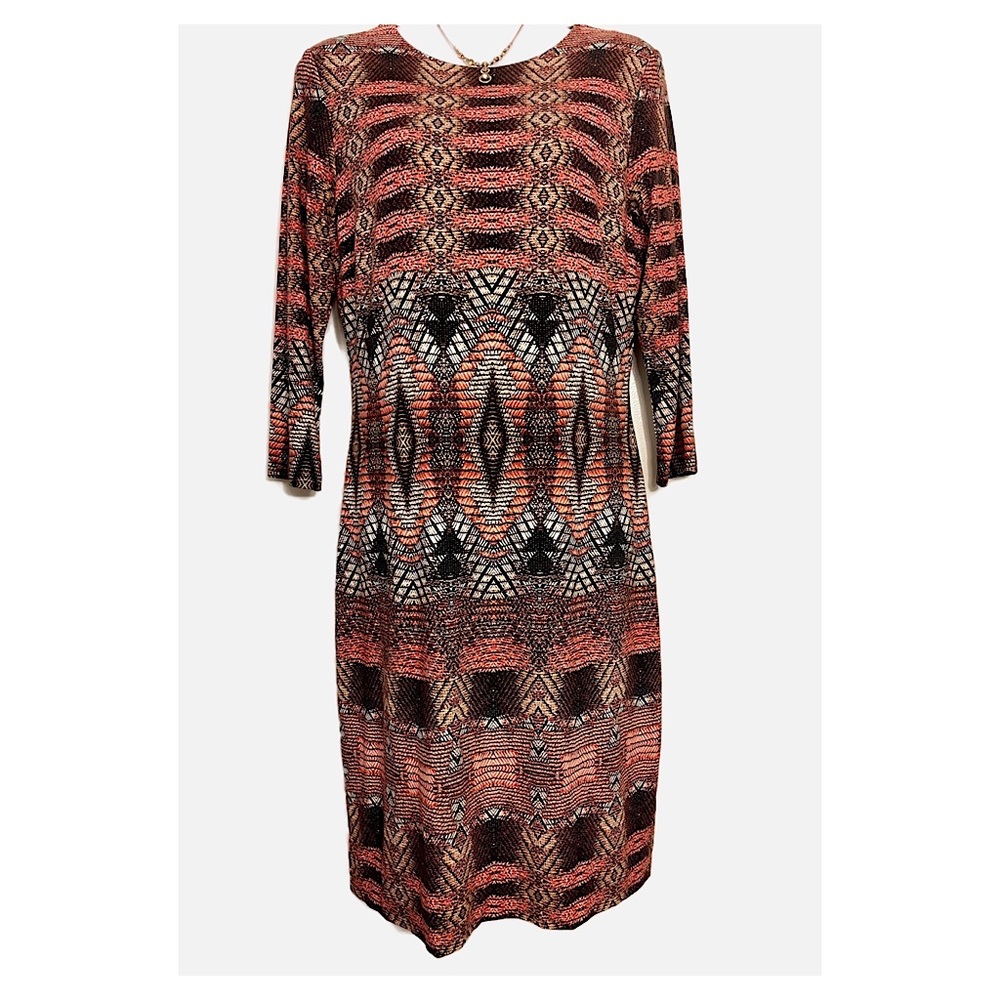 Retro Style Midi Dress Size M